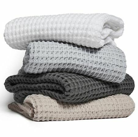 Faldskærm hjemmevaffelhåndklæder