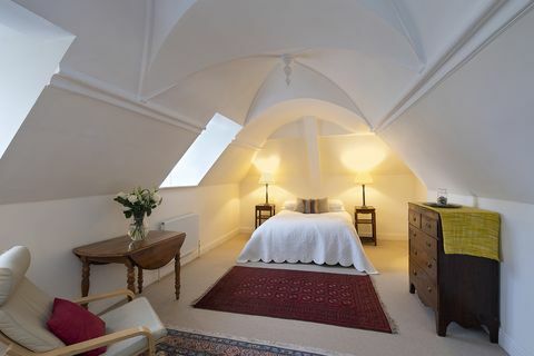Soveværelse fra en smuk ejendom i Somerset