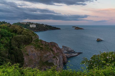 Daddyhole Cove, Torquay, Torbay, England