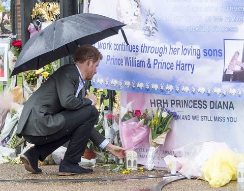 Prins Harry hylder prinsesse Diana
