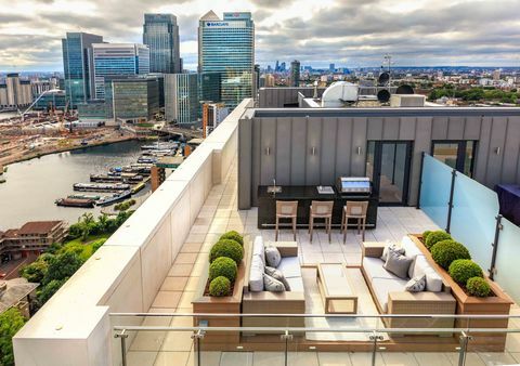 Yabsley Street - Canary Wharf penthouse - terrasse - Humberts