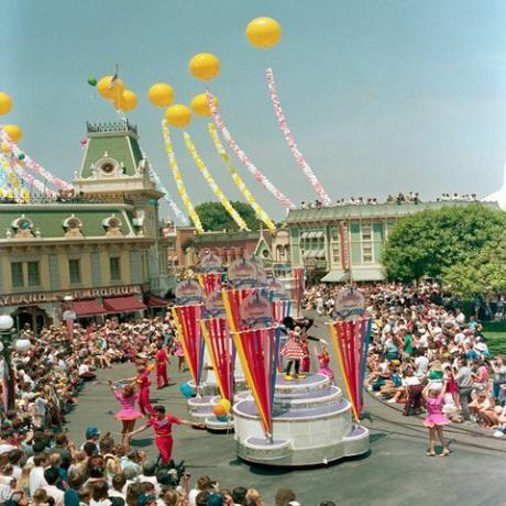 bedste disney fotos disneyland minnie mus 30-års jubilæum 1985