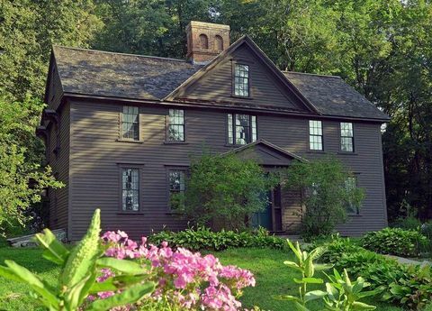 Louisa Alcott's Orchard House i Concord, Massachusetts
