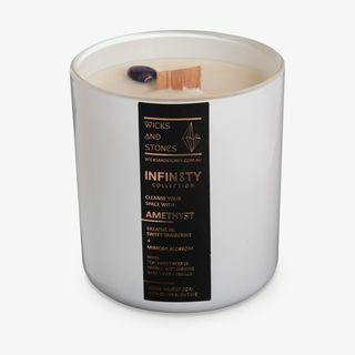 Wicks and Stones Infinity Amethyst Scented Candle, 780g