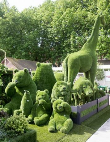 kunstgræsudstilling af easigrass på rhs chelsea flower show 2017