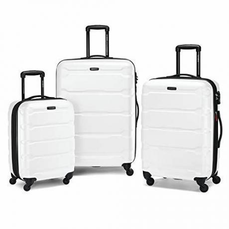 Omni PC Hardside Udvidbar Bagage med Spinner Wheels, 3-delt sæt 