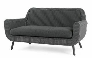 Have 2 pers. Sofa, grå rotting