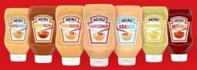 Heinz har to nye saucer, der kombinerer ketchup-chilisauce og buffalo sauce-Ranch