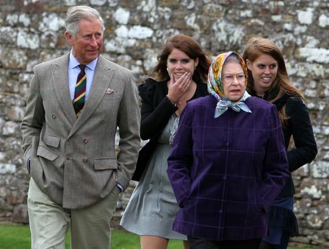 Den kongelige familie kører fra Hebridean Princess