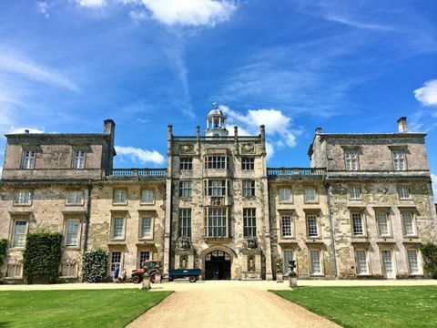 Wilton House, et filmmiljø i Bridgerton, blev brugt til at skabe boliger til hertugen af ​​hastings, dronning Charlotte, lady Danbury og hertugen og hertuginden af ​​hastings