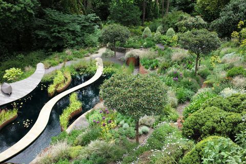 Society of Garden Designers Award - Ian Kitson FSGD - Vinderen af ​​Hardscape Award - SGD Awards 2017