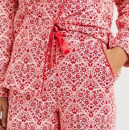 Red Heart Bloom Hyggelig Pyjamassæt