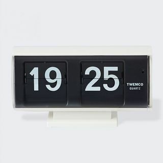 QT-30 Flip Clock i hvid