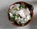 Enkel krydret radish salat opskrift
