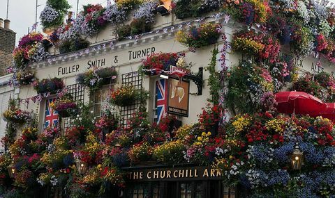 Churchill Arms pub