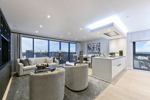 Yabsley Street - Canary Wharf penthouse - åben planløsning - Humberts