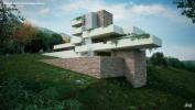 Tre ubyggede Frank Lloyd Wright-hjem er blevet lavet om til virtuelle gengivelser, som du kan besøge