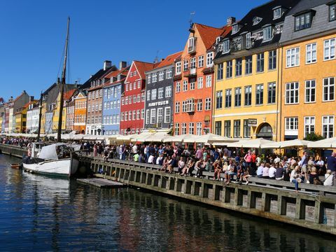 Kanal i København, Danmark