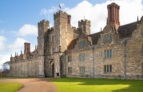 Knole House - Gammelt engelsk palæ i Sevenoaks, UK