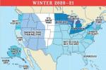 Old Farmer's Almanac Winter 2020-2021 Prognose og forudsigelser