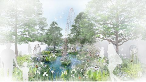 Guangzhou Kina: Guangzhou Garden, Chelsea Flower Show 2020 - show Gardens