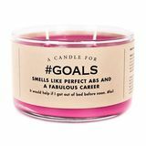 #Goals Candle