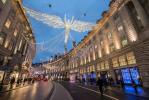 Oxford Street julelys er gået op 11 uger før den store dag