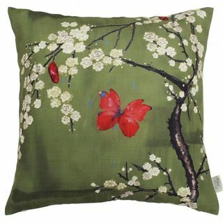 Blossom Cushion Basilikum