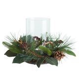 Scott Living Luxe Faux botanisk orkanstearinlys