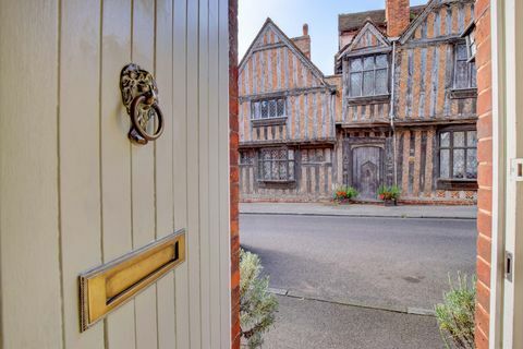 Pilgrimme - Lavenham - Suffolk - Harry Potter - dør - Original Cottages