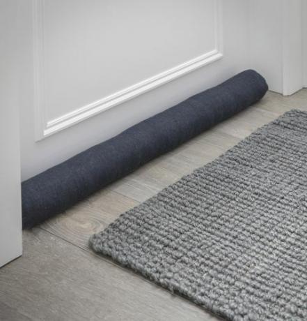 Havehandel Compton Draft Excluder i kulstof - linned