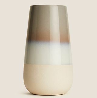 Høj Reactive Glaze Cylinder Vase