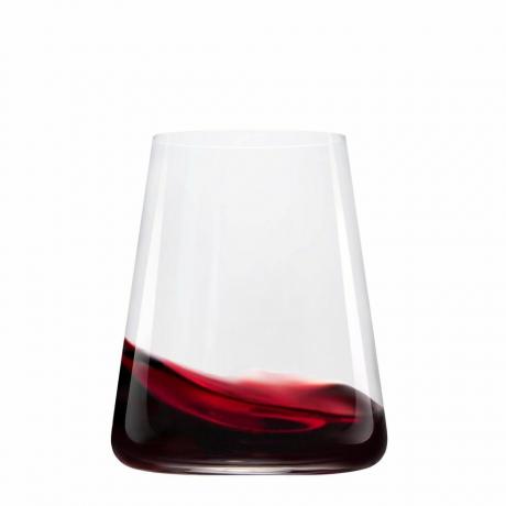 Stolzle Lausitz krystalstamløs rødvinsglas, sæt med 4