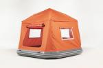 Dette flydende telt lader dig gå på camping på vandet