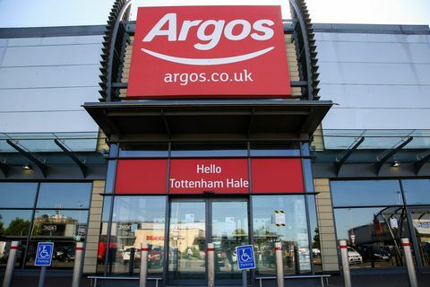 london, storbritannien 20200529 argos logo set på en af ​​deres butikker foto af dinendra hariasopa imageslightrocket via Getty Images