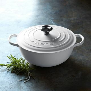 Le Creuset emaljeret støbejern suppekande