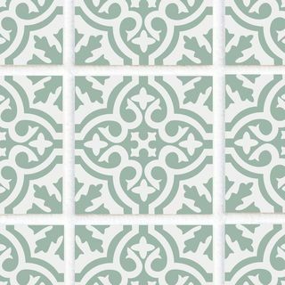 Sage Green Vintage Flise Decals