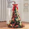 Disse pop-up juletræer er fuldt dekoreret og tager kun 60 sekunder at sætte op