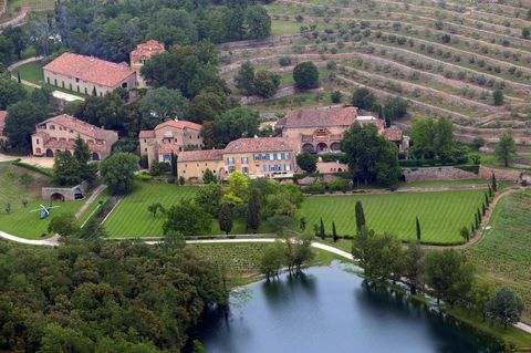 Chateau Miraval, Angelina Jolie og Brad Pitts ejendom i Provence, Frankrig