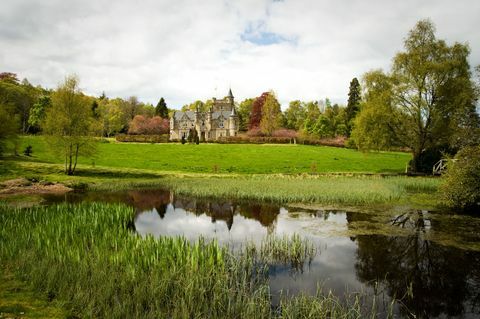 Rothes Glen House - Skotland - Rothes - skotsk palæ - haver - Savills