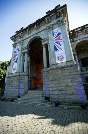 Parque Lage, Team GBs British House-hovedkvarter i Rio de Janeiro, Brasilien, til de olympiske lege i 2016