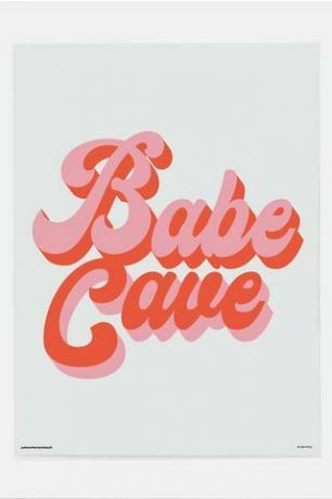 Babe Cave Print af Morgan Sevart