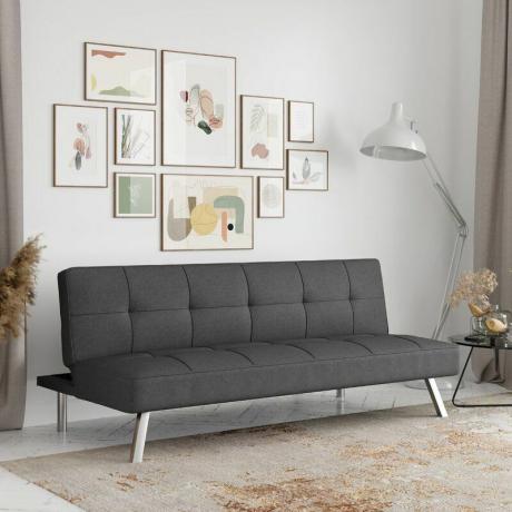 Twin Wide Tufted Back Cabriolet Sovesofa 