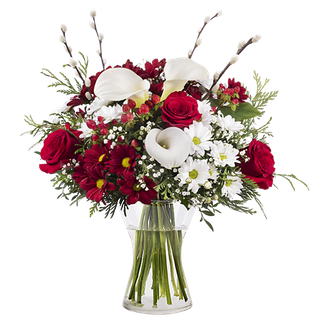 Harmony Bouquet: Roser og Callas