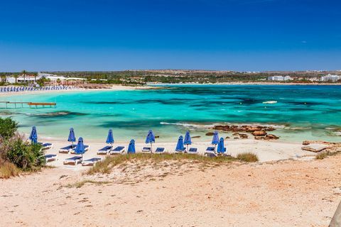 Nissi strand og Cavo Greco i Ayia Napa, Cypern