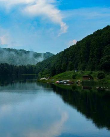 Lake ved Lyman Run State Park