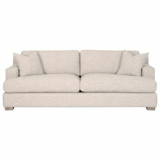 Stellan 92" California Casual sofa, mineral birk, naturlig grå eg