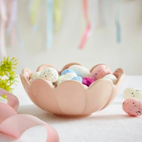 Blomster Nibble Bowl Pink