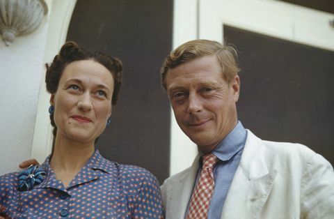 Wallis Simpson og hertugen af ​​Windsor på Bahamas i 1942.