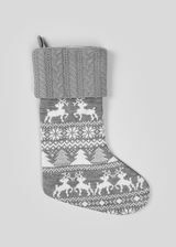 Fairisle julestrømpe (51 cm x 32 cm)